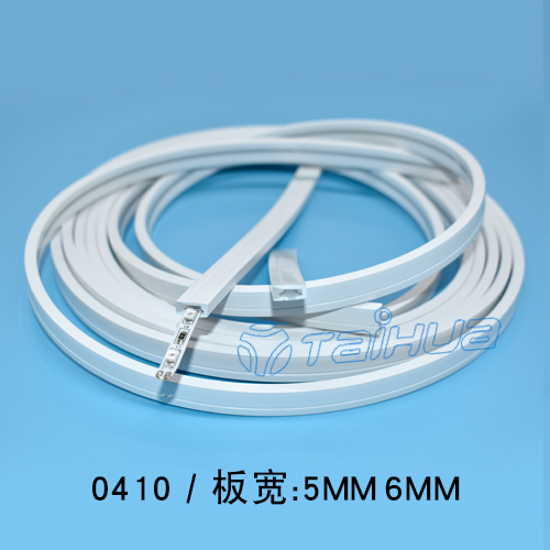 0410側面發(fā)光霓虹燈雙色硅膠套管板寬5mm6mm